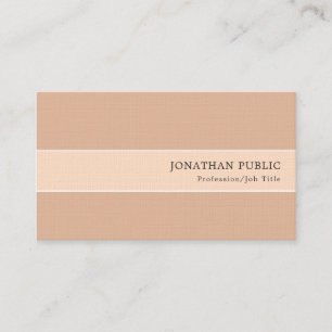 Elegant Colour Harmony Modern Premium Linen Luxury Business Card