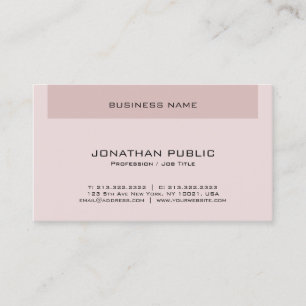 Elegant Colour Harmony Modern Simple Professional Business Card