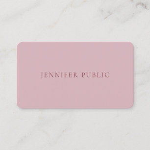 Elegant Colour Harmony Simple Template Professiona Business Card