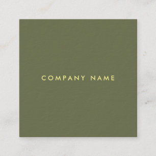 Elegant Colour Template Professional Luxury Modern Square Business Card
