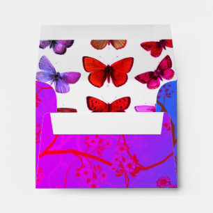 Elegant Colourful Cherry Blossoms Envelope