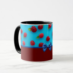 Elegant Colourful Classic Stylish Trendy Raspberry Mug