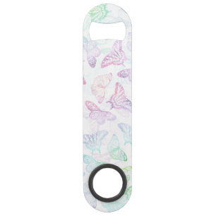 Elegant Colourful Glitter Butterfly Design