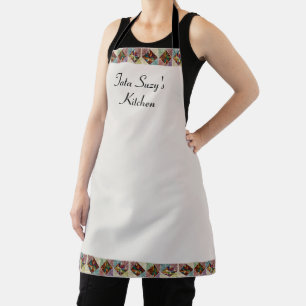 Elegant Colourful Palestinian Tateez Apron