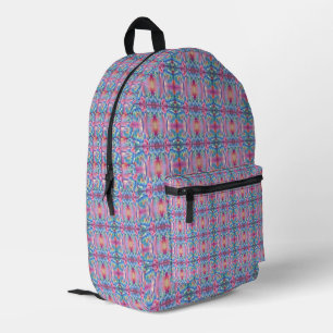 Elegant Colourful Symmetria Printed Backpack