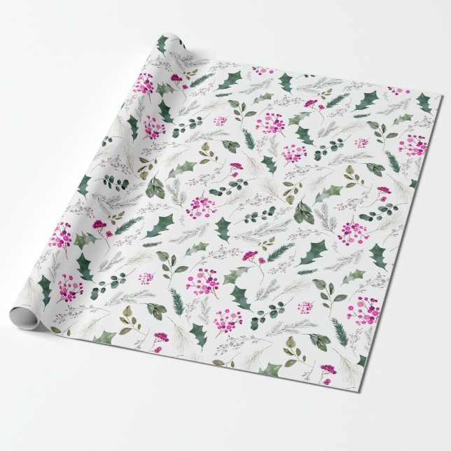 Elegant Colourful  Wrapping Paper (Unrolled)