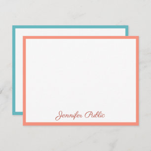 Elegant Colours Custom Handwritten Template Script