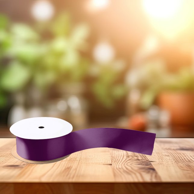 Elegant Colours - Deep Plum Satin Ribbon (Creator Uploaded)