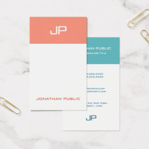 Elegant Colours Elite Design Modern Monogram