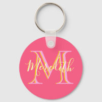 Elegant Colours Lilacs Gold Custom Monogram Name
