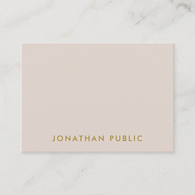 Elegant Colours Professional Template Modern Business Card (Front)