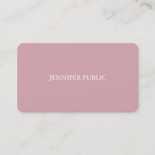 Elegant Colours Professional Trendy Silk Luxury Business Card