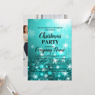 Elegant Company Cocktail Christmas Party Invitatio Invitation