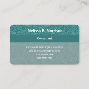 Elegant Consultant Business Cards