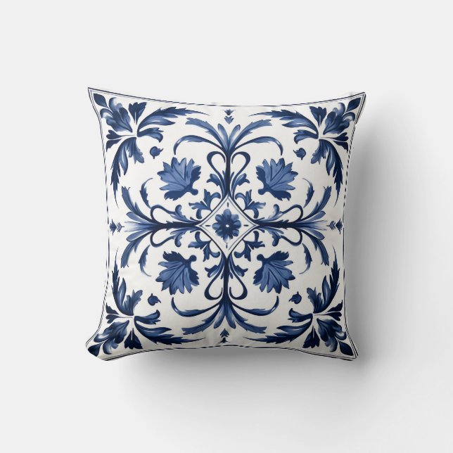 Elegant Contemporary Modern Ornate Cushion (Front)