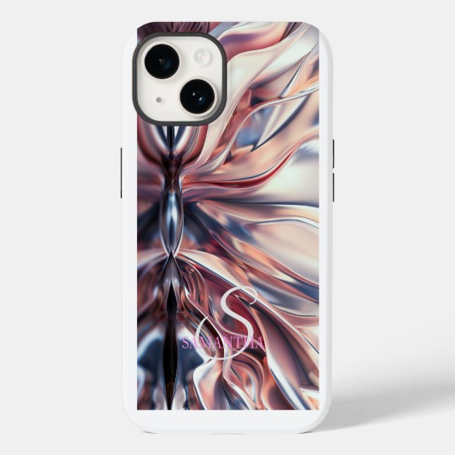 Elegant Cool Abstract Case-Mate iPhone Case (Back)