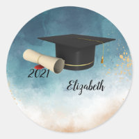 Elegant Cool Graduation Cap , Diploma 