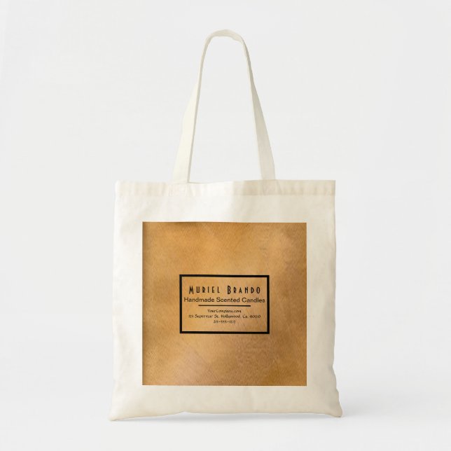 Elegant Copper Candle Company V4  Promotional Tote Bag (Front)