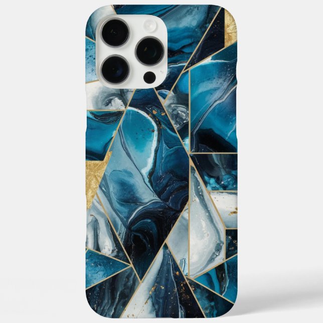 Elegant Copper | Feminine Opulent Teal Gold Case-M Case-Mate iPhone Case (Back)