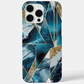 Elegant Copper | Feminine Opulent Teal Gold Case-M iPhone 16 Pro Max Case