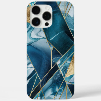 Elegant Copper | Feminine Opulent Teal Gold Case-M iPhone 16 Pro Max Case
