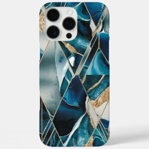 Elegant Copper   Feminine Opulent Teal Gold Case-M iPhone 16 Pro Max Case