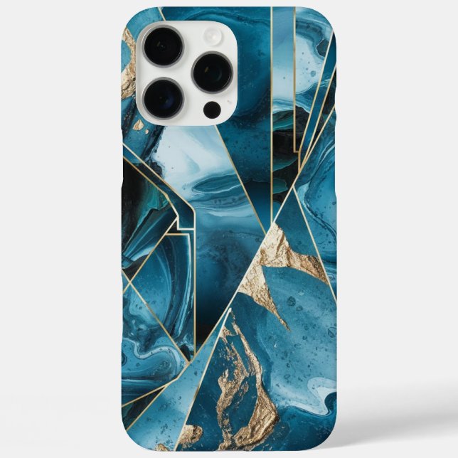 Elegant Copper | Feminine Opulent Teal Gold Case-M Case-Mate iPhone Case (Back)