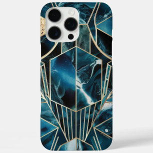Elegant Copper Feminine Opulent Teal Gold Case-M iPhone 16 Pro Max Case
