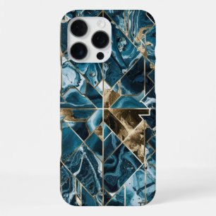 Elegant Copper Feminine Opulent Teal Gold Case-M iPhone 16 Pro Max Case