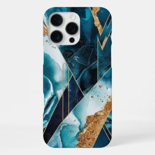 Elegant Copper   Feminine Opulent Teal Gold Case-M iPhone 16 Pro Max Case
