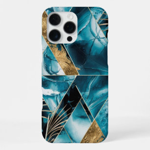 Elegant Copper Feminine Opulent Teal Gold Case-M iPhone 16 Pro Max Case