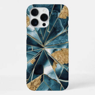 Elegant Copper | Feminine Opulent Teal Gold Case-M iPhone 16 Pro Max Case