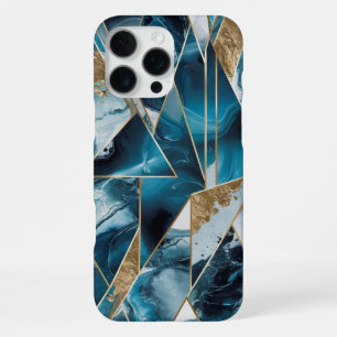 Elegant Copper Feminine Opulent Teal Gold Case-M iPhone 16 Pro Max Case