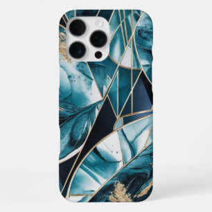 Elegant Copper Feminine Opulent Teal Gold Case-M iPhone 16 Pro Max Case