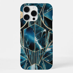 Elegant Copper Feminine Opulent Teal Gold Case-M iPhone 16 Pro Max Case