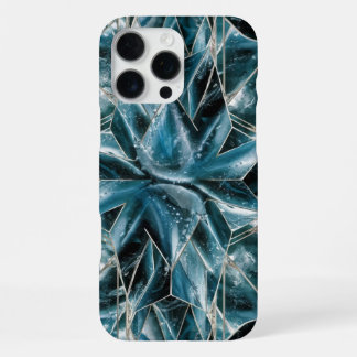 Elegant Copper | Feminine Opulent Teal Gold iPhone 16 Pro Max Case