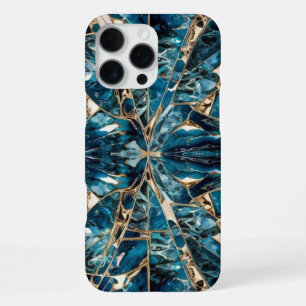 Elegant Copper Feminine Opulent Teal Gold iPhone 16 Pro Max Case
