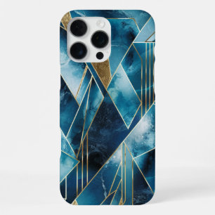 Elegant Copper Feminine Opulent Teal Gold iPhone 16 Pro Max Case