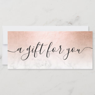 Elegant copper gold white marble makeup artist