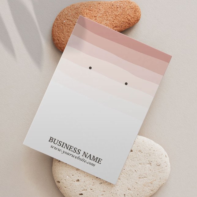 Elegant Coral Shades Earring Display Holder (Creator Uploaded)