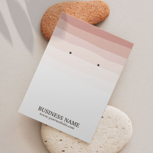 Elegant Coral Shades Earring Holder