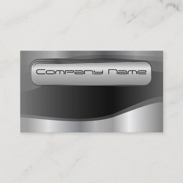 Elegant Corporate Business Card (Front)