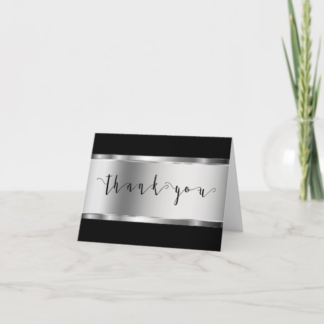 Elegant Corporate Business Thank You (Front)