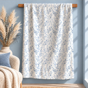 Elegant Cottagecore Wildflower Blanket Decor Beddi