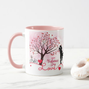 Elegant Couple Lover Valentine's Day Mug