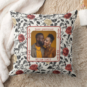 Elegant Couple Throw Pillow  For Couple