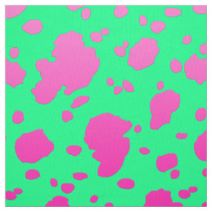 Elegant Cow Print Fabric
