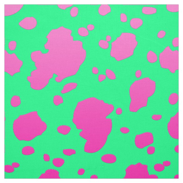Elegant Cow Print Fabric (Swatch)
