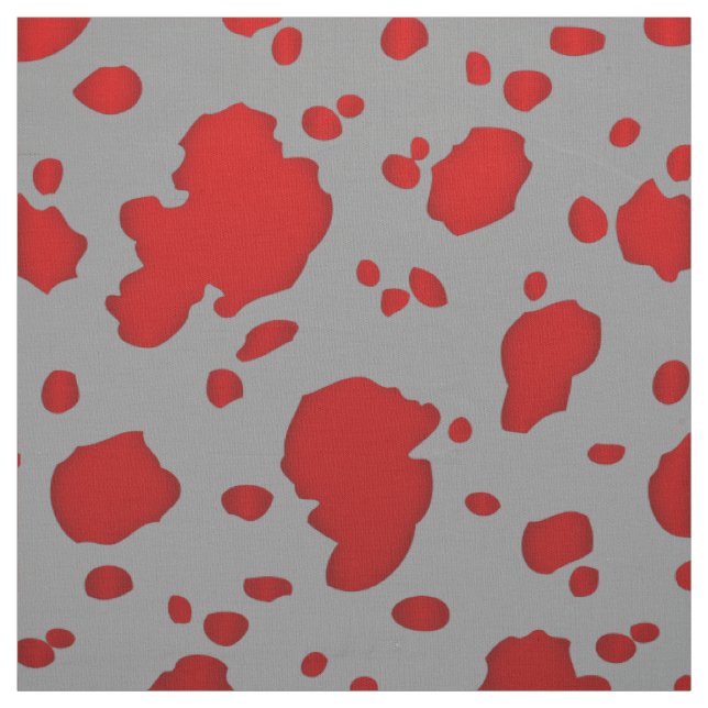 Elegant Cow Print Fabric (Swatch)