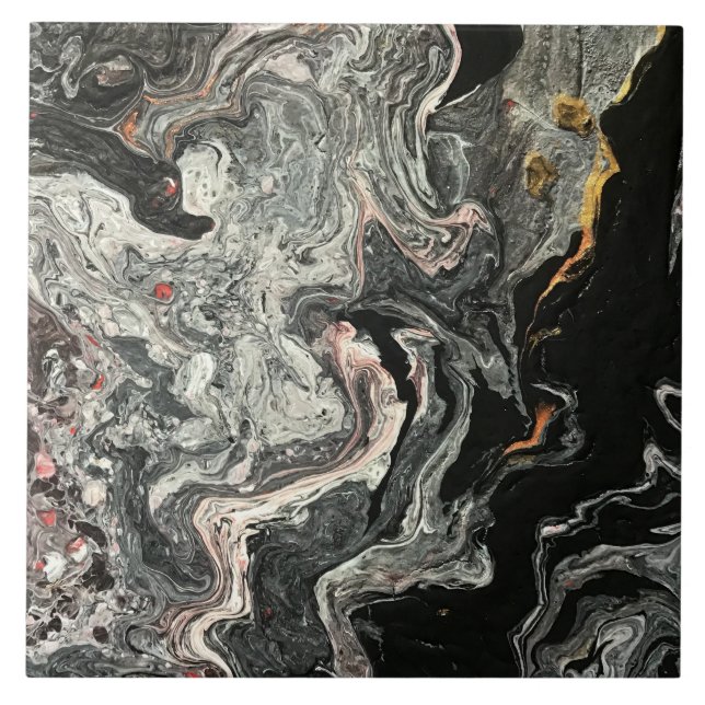 Elegant Crazy Lace Agate 1 Tile (Front)
